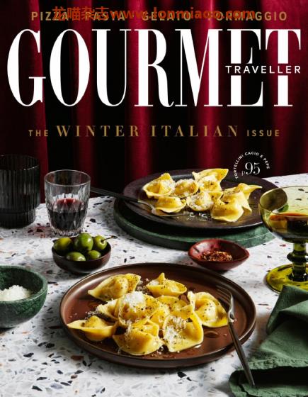 [澳大利亚版]Gourmet Traveller 美食旅行者 PDF电子杂志 2021年8月刊